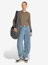 Barrel Leg Denim Pant