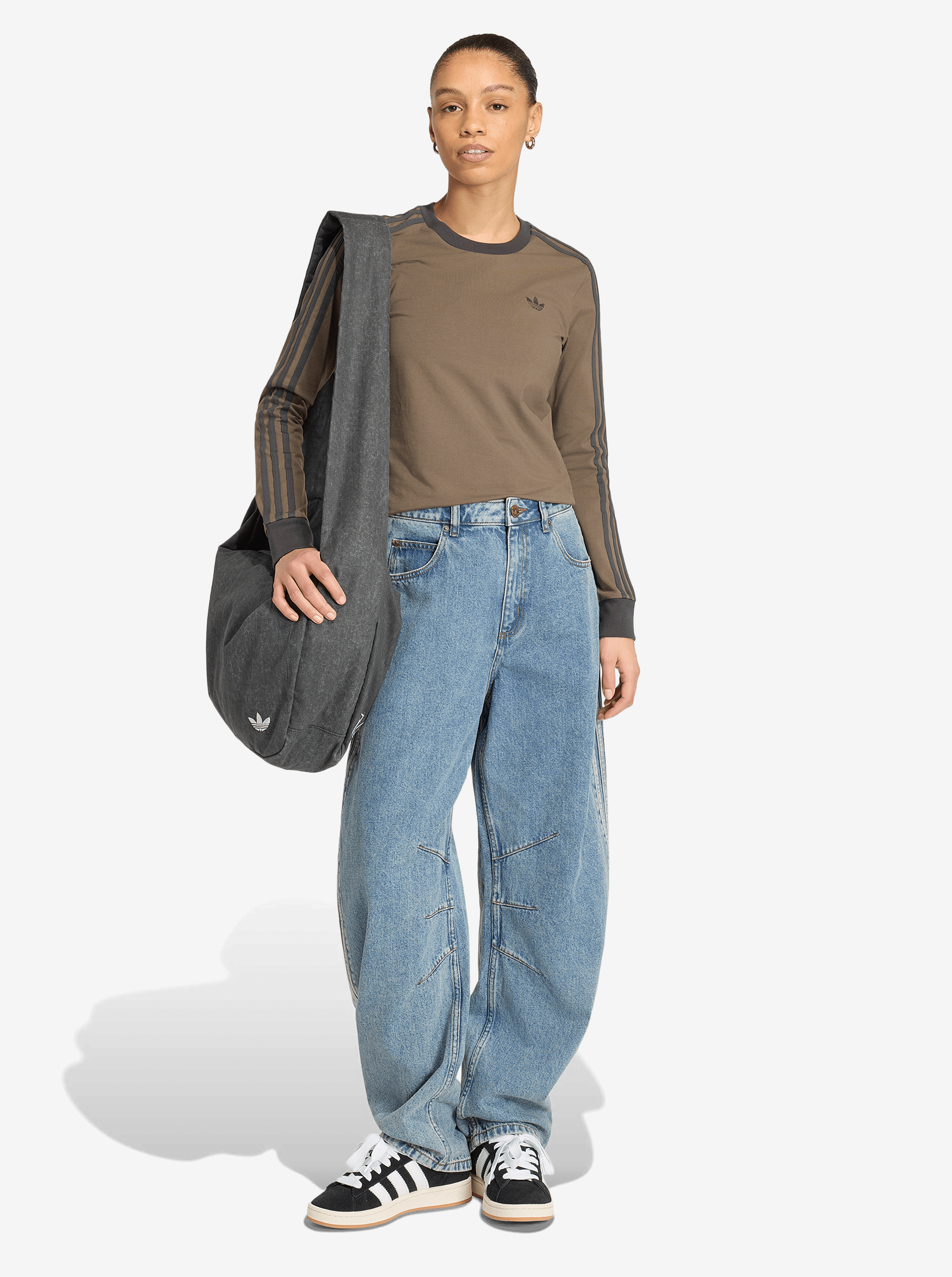 Barrel Leg Denim Pant
