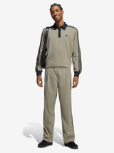 Pinstripes Longsleeve Polo Shirt