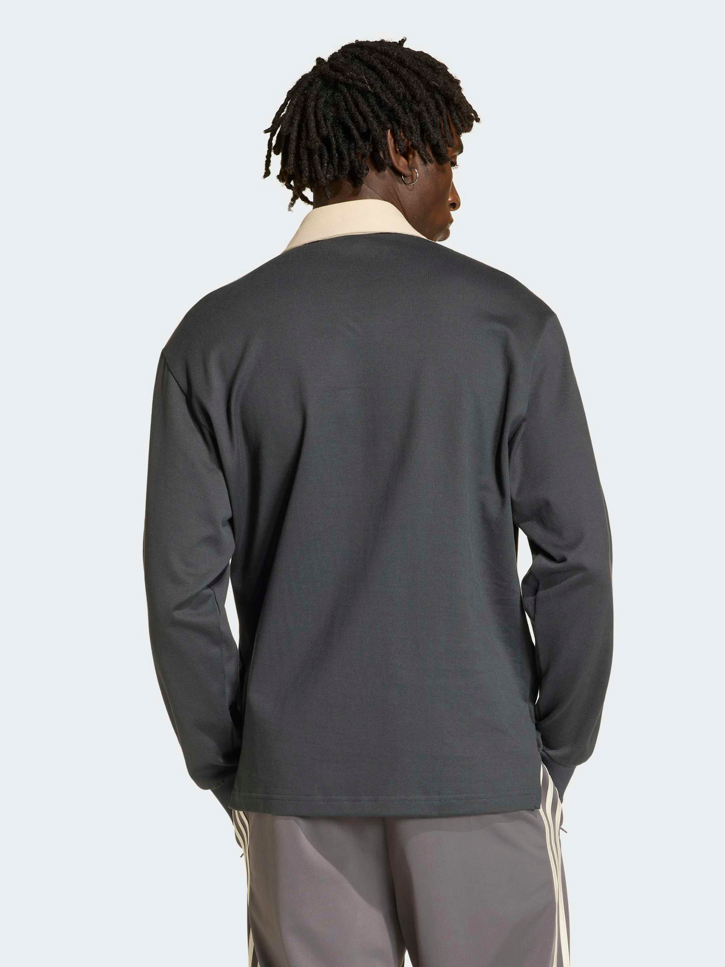 3-Stripes Rugby Longsleeve Polo