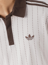 Pinstripes Longsleeve Polo Shirt