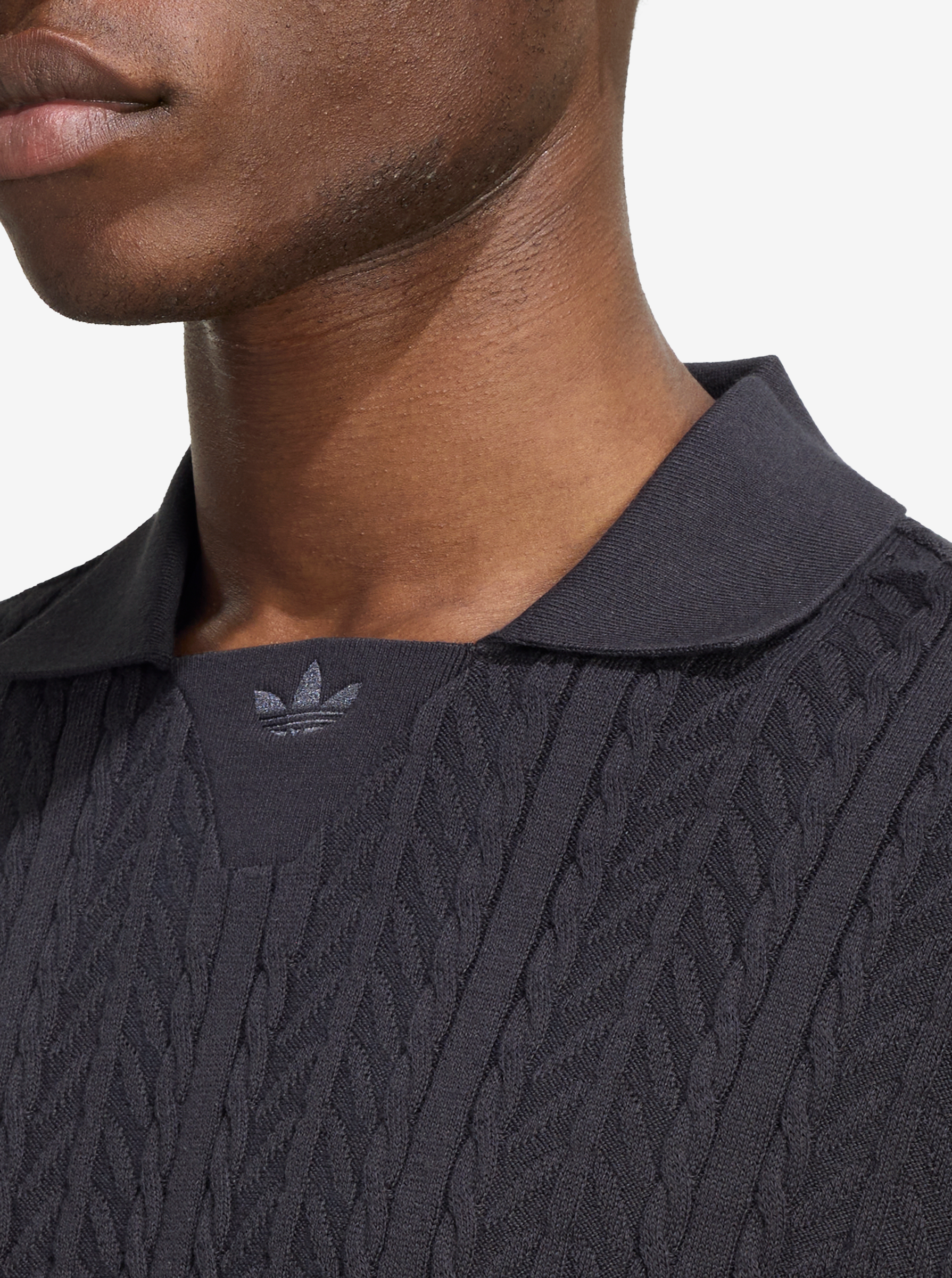 Cable Knit Football Jersey