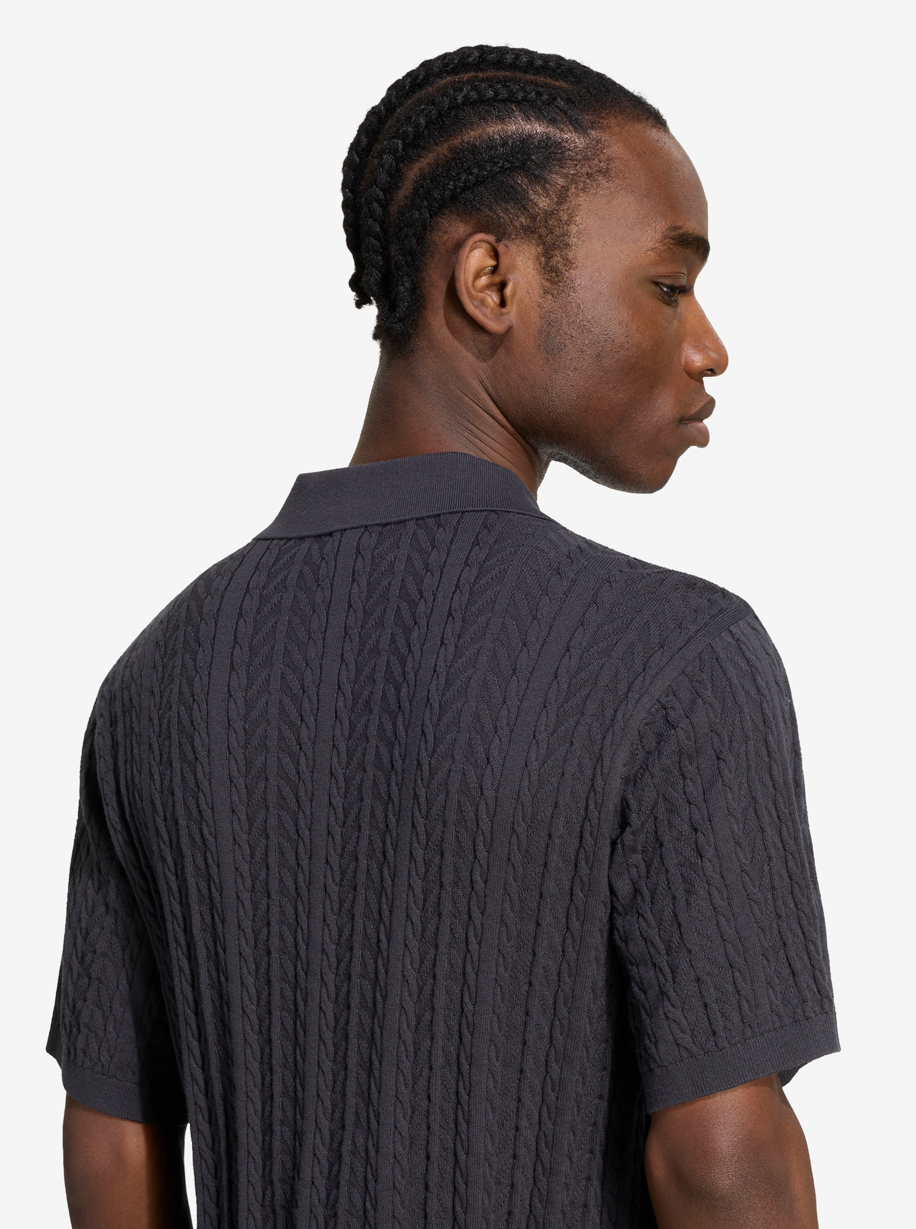 Cable Knit Football Jersey