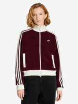 Velour Knit Track Top