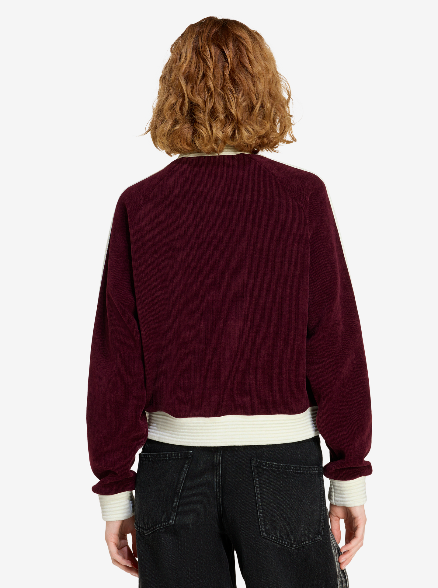 Velour Knit Track Top