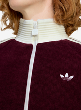 Velour Knit Track Top