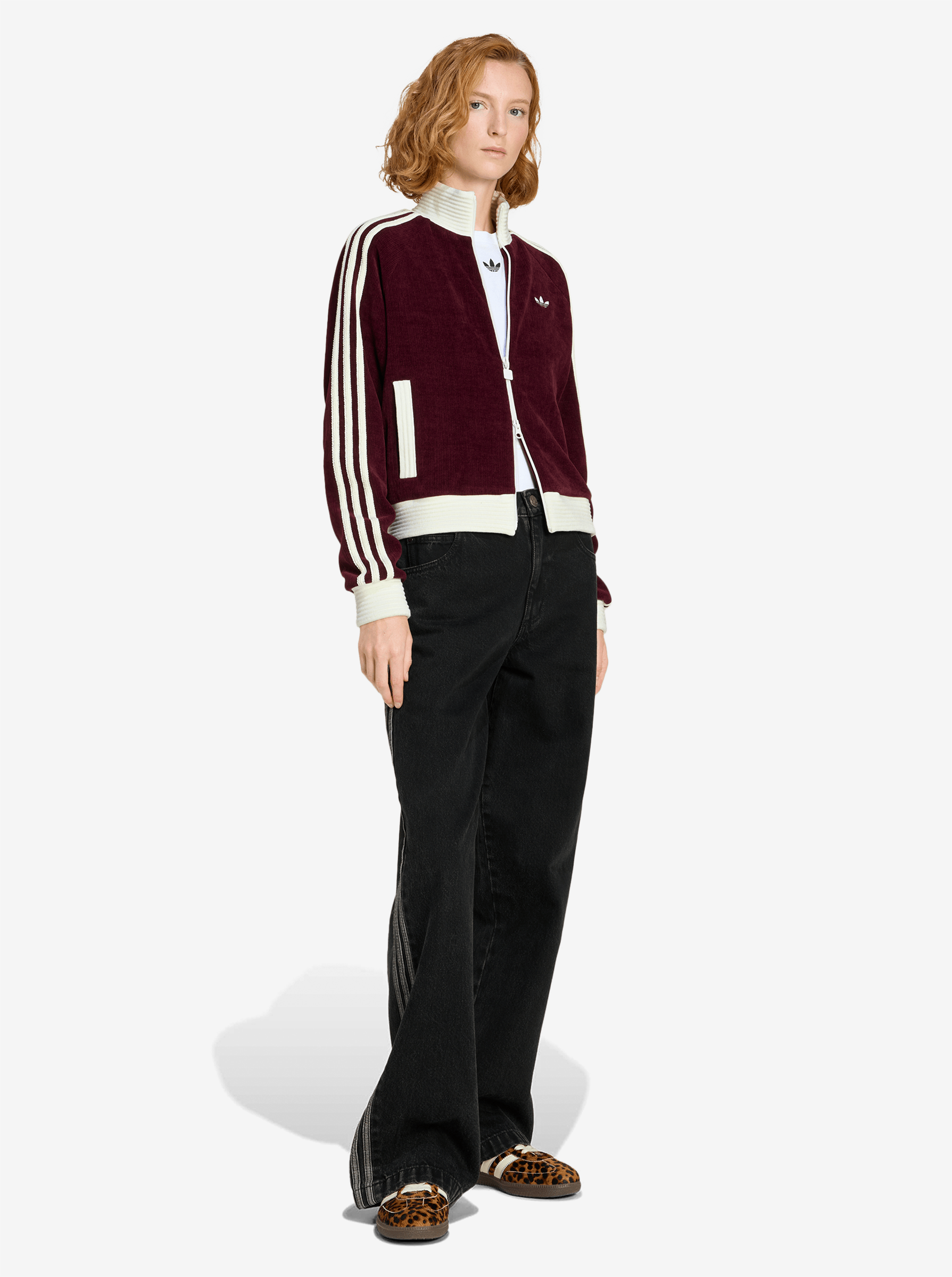 Velour Knit Track Top