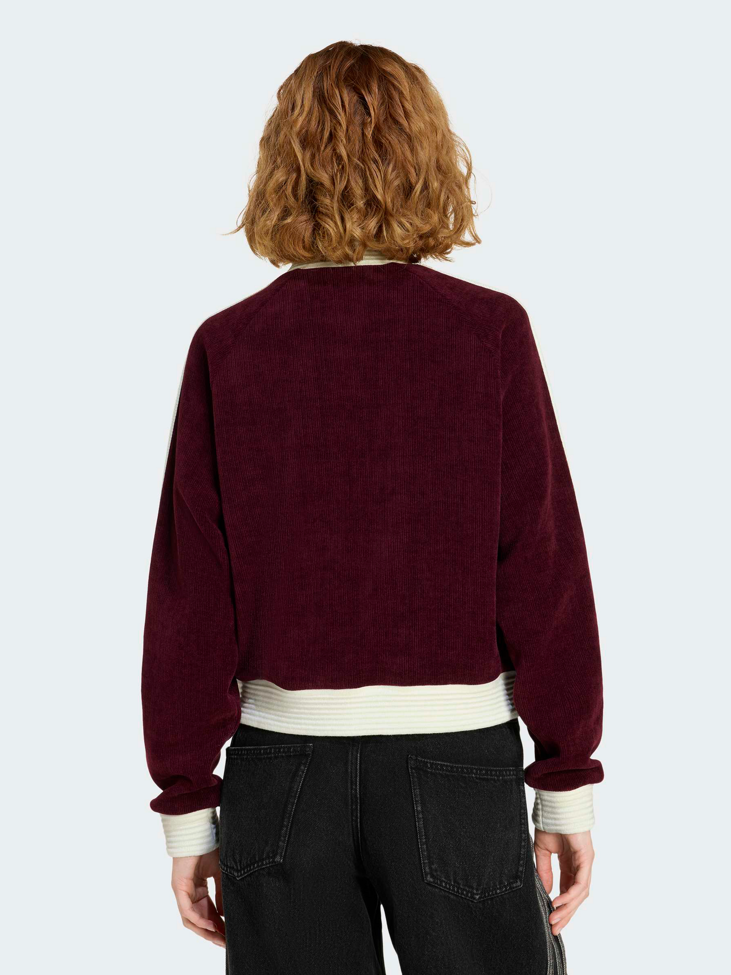 Velour Knit Track Top