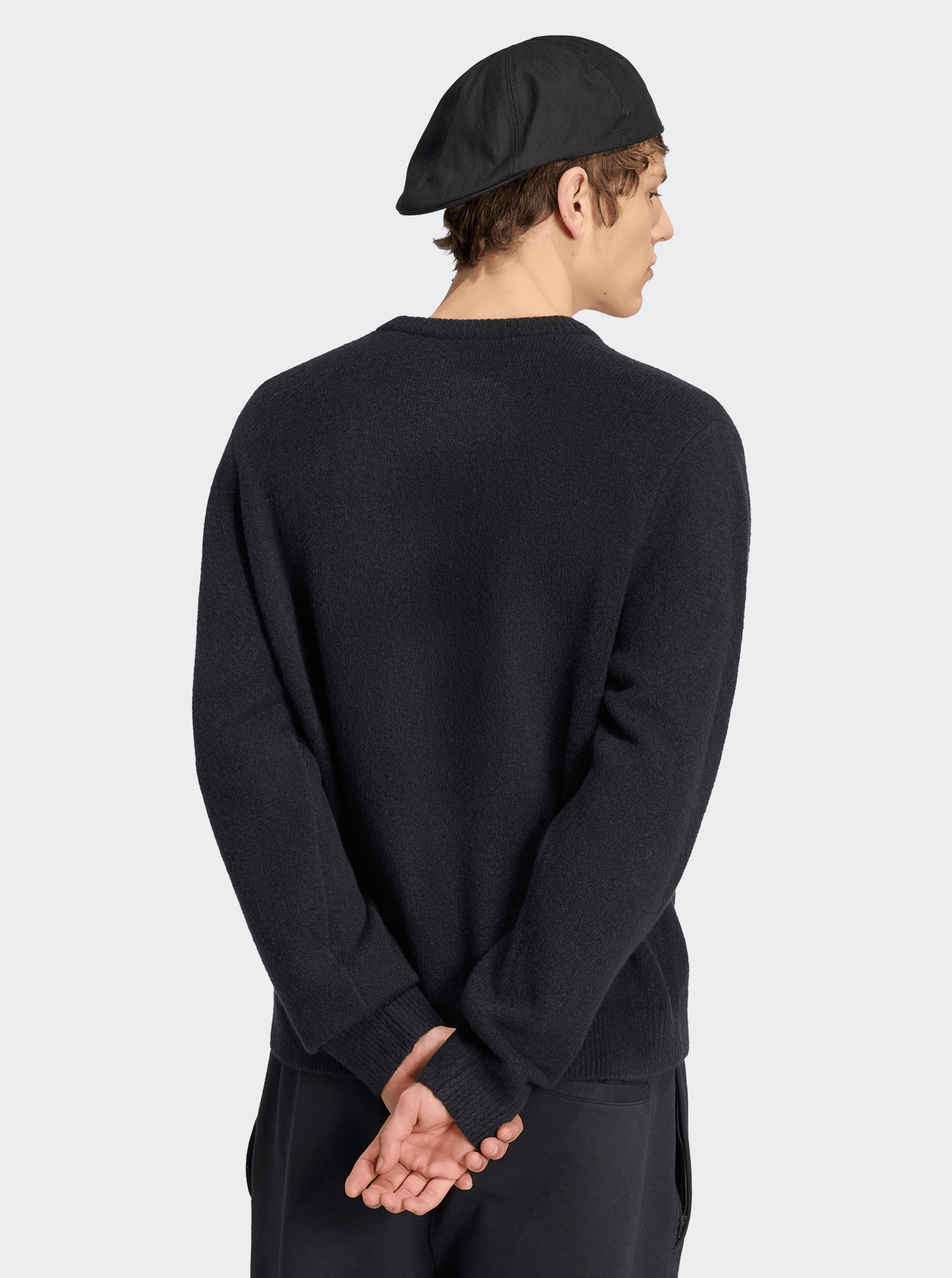 Trefoil Essentials Fully Knitted Sweater