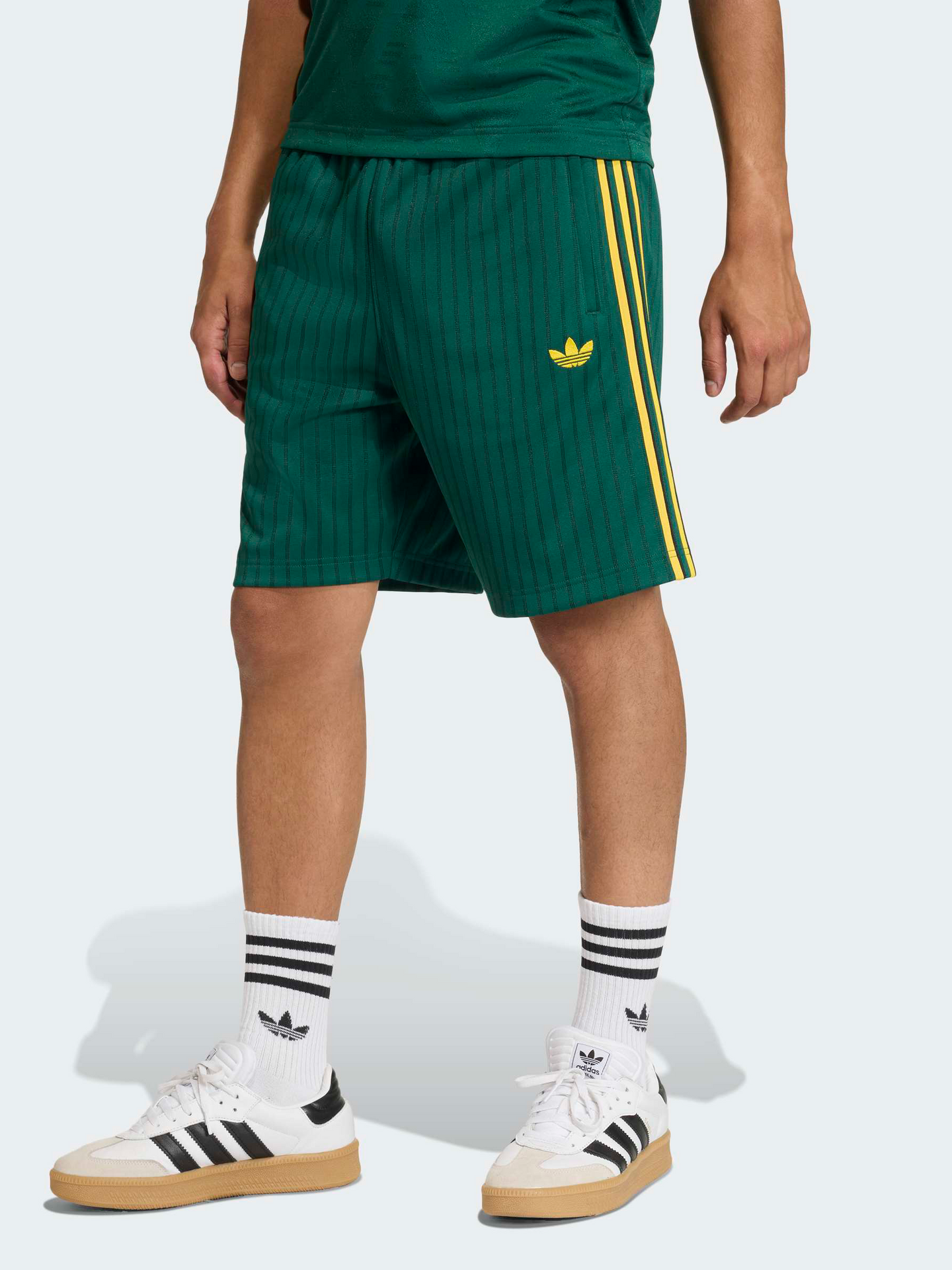 Firebird Engineered Stripes Shorts