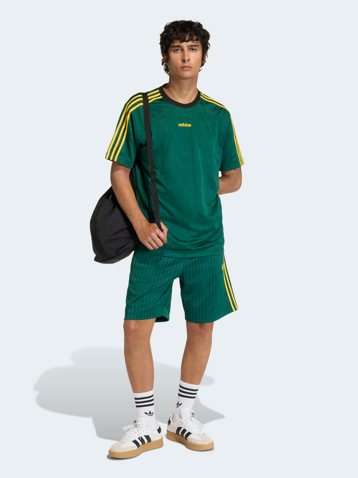 Firebird Engineered Stripes Shorts