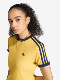 Heather 3-Stripes Cali Tee