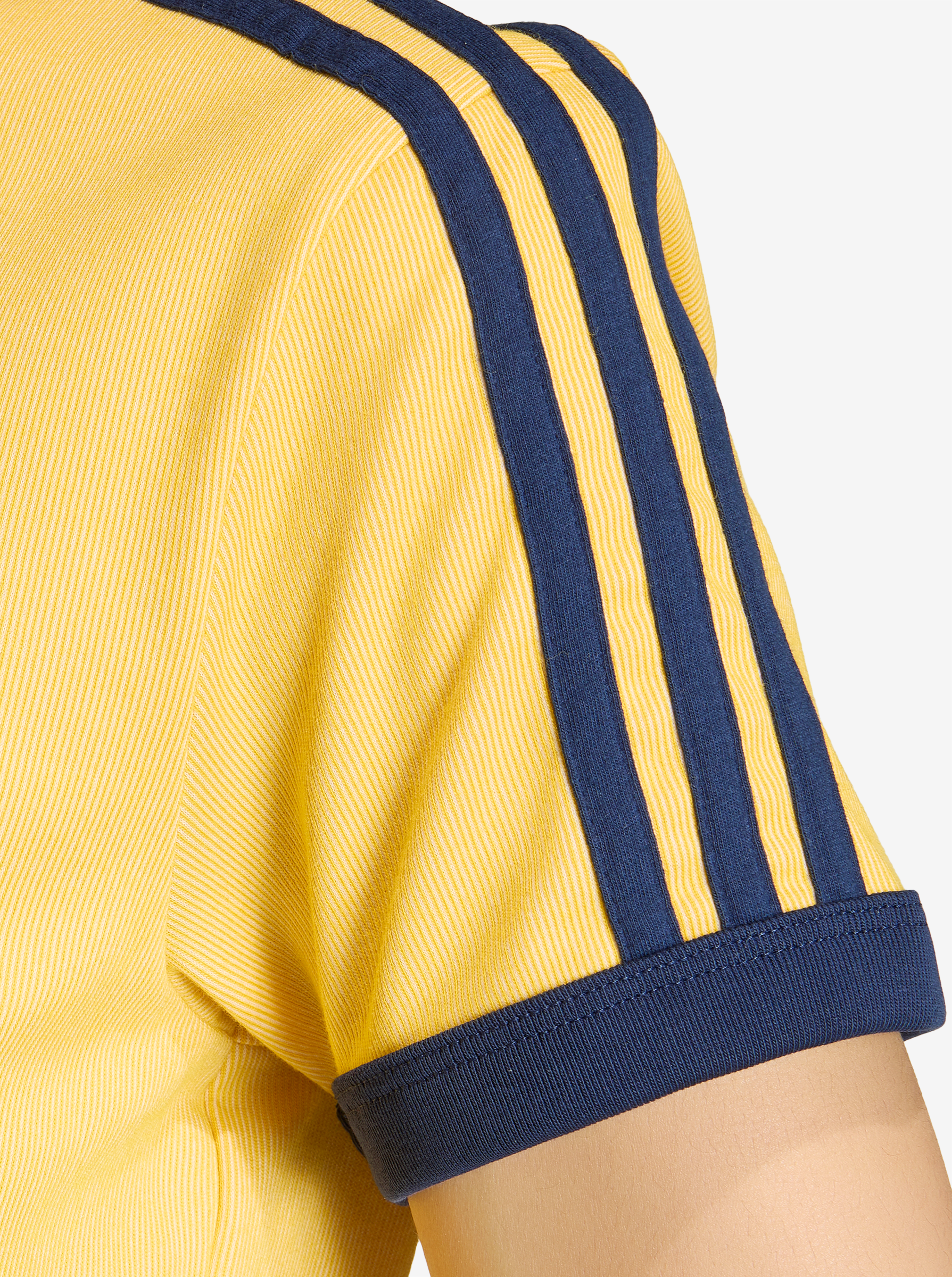 Heather 3-Stripes Cali Tee