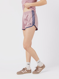 Satin 3-Stripes Sprinter Shorts