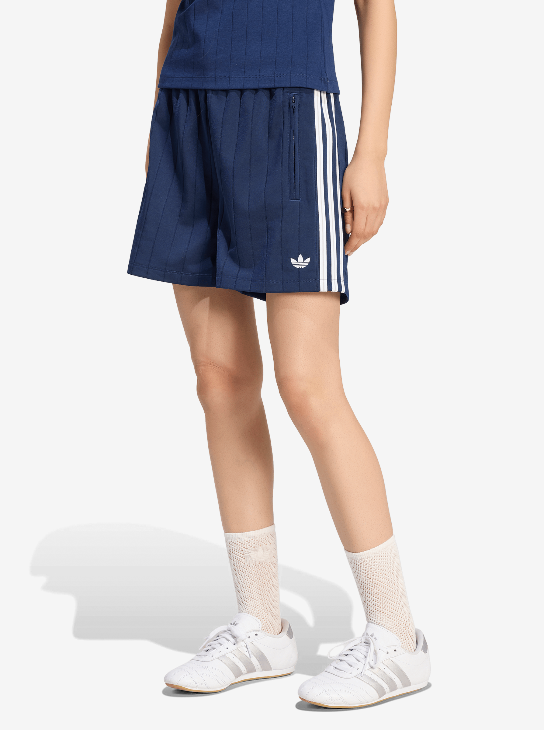 Adidas W FB Shorts - Night Indigo/White/Grey Two