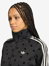 Satin Polka Dots Track Tops