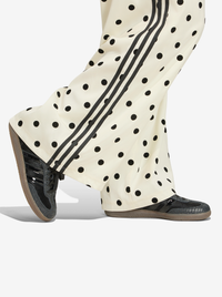 Adidas W Satin Polka Dots Wide Leg Pant - Owhite
