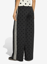 Satin Polka Dots Wide Leg Pant