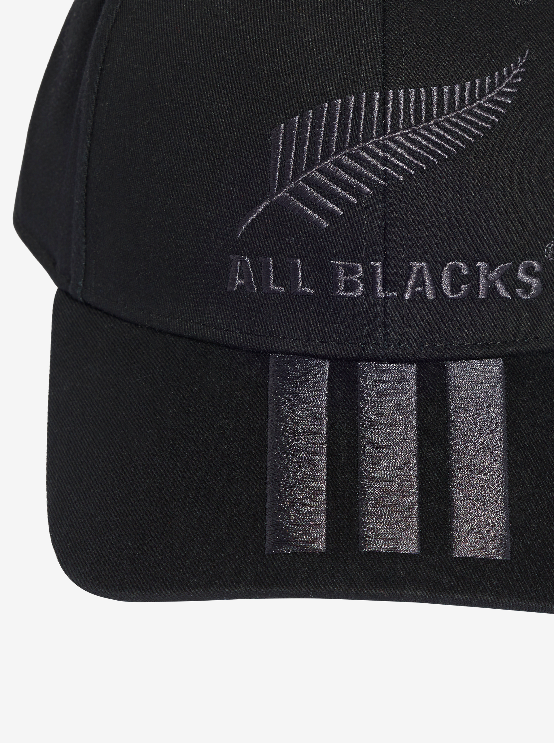 All Blacks 3 Stripes Baseball Cap