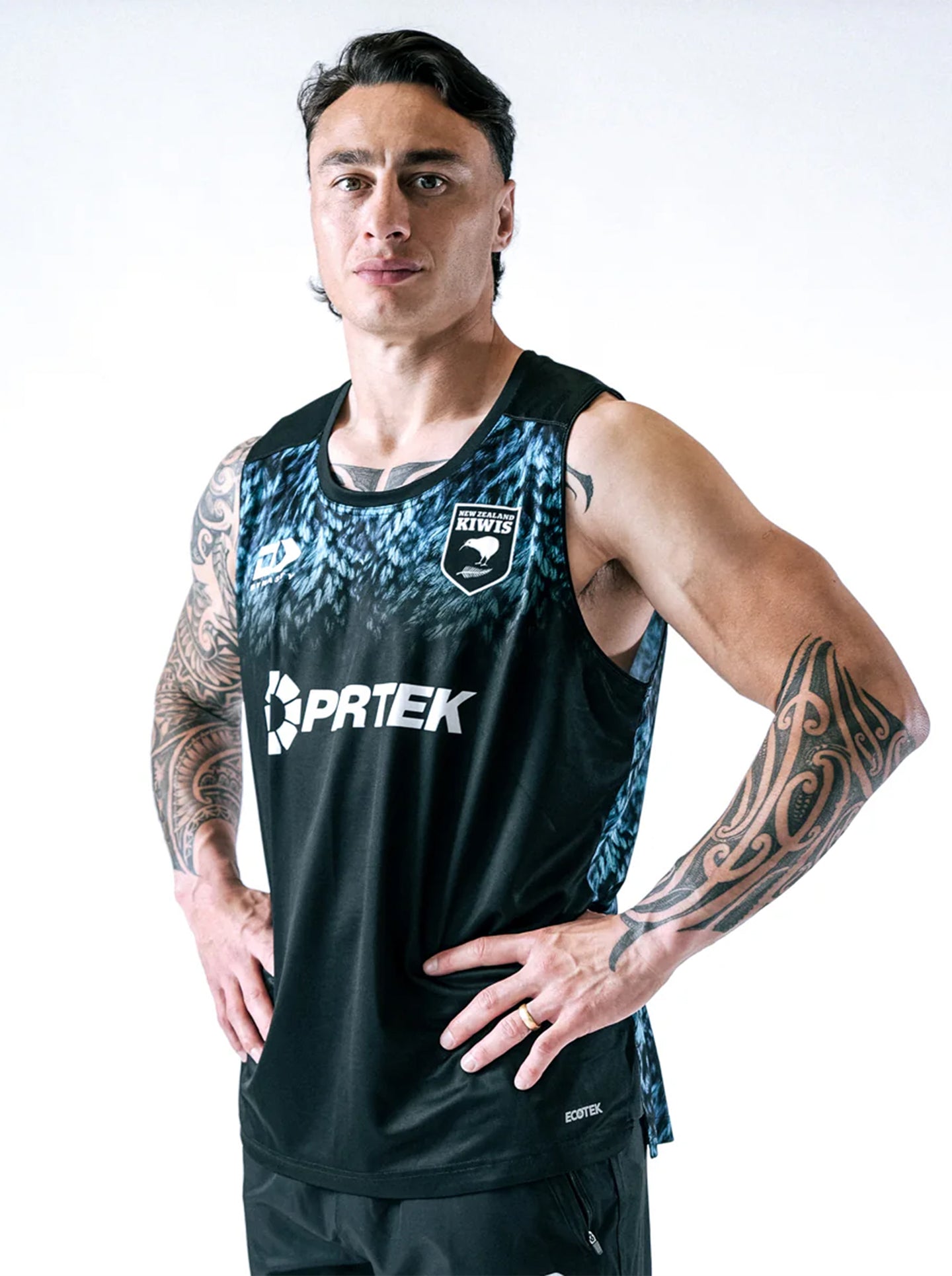 2025 Kiwis Rugby League Training Singlet Mens