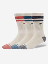 Active Premium Stripe Crew Socks
