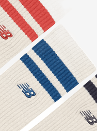 Active Premium Stripe Crew Socks