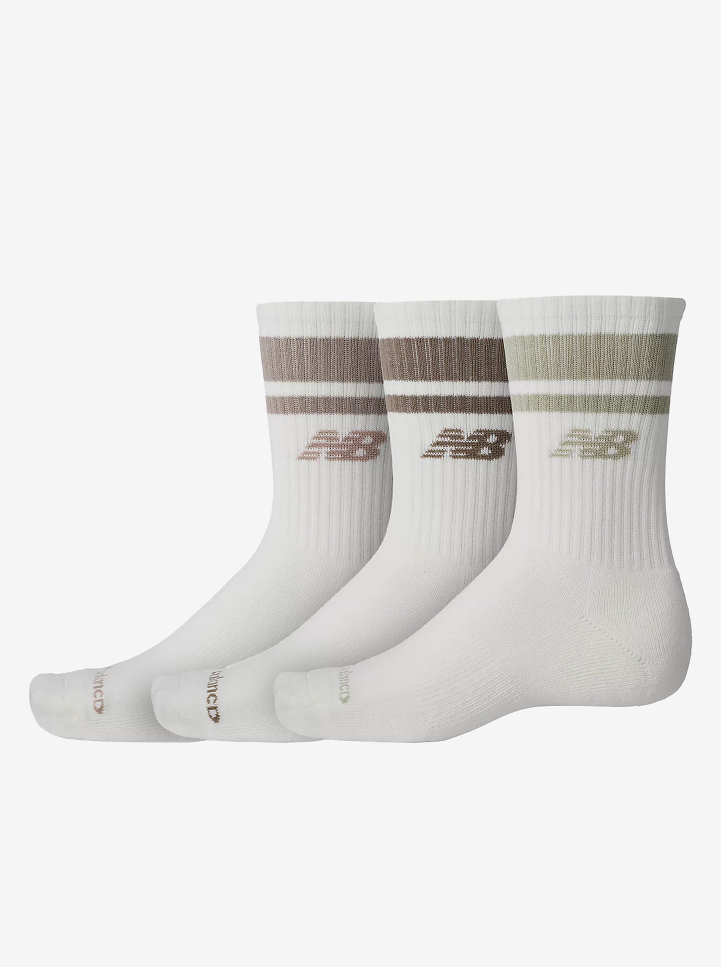 Everyday Stripe Midcalf Socks 3 Pack