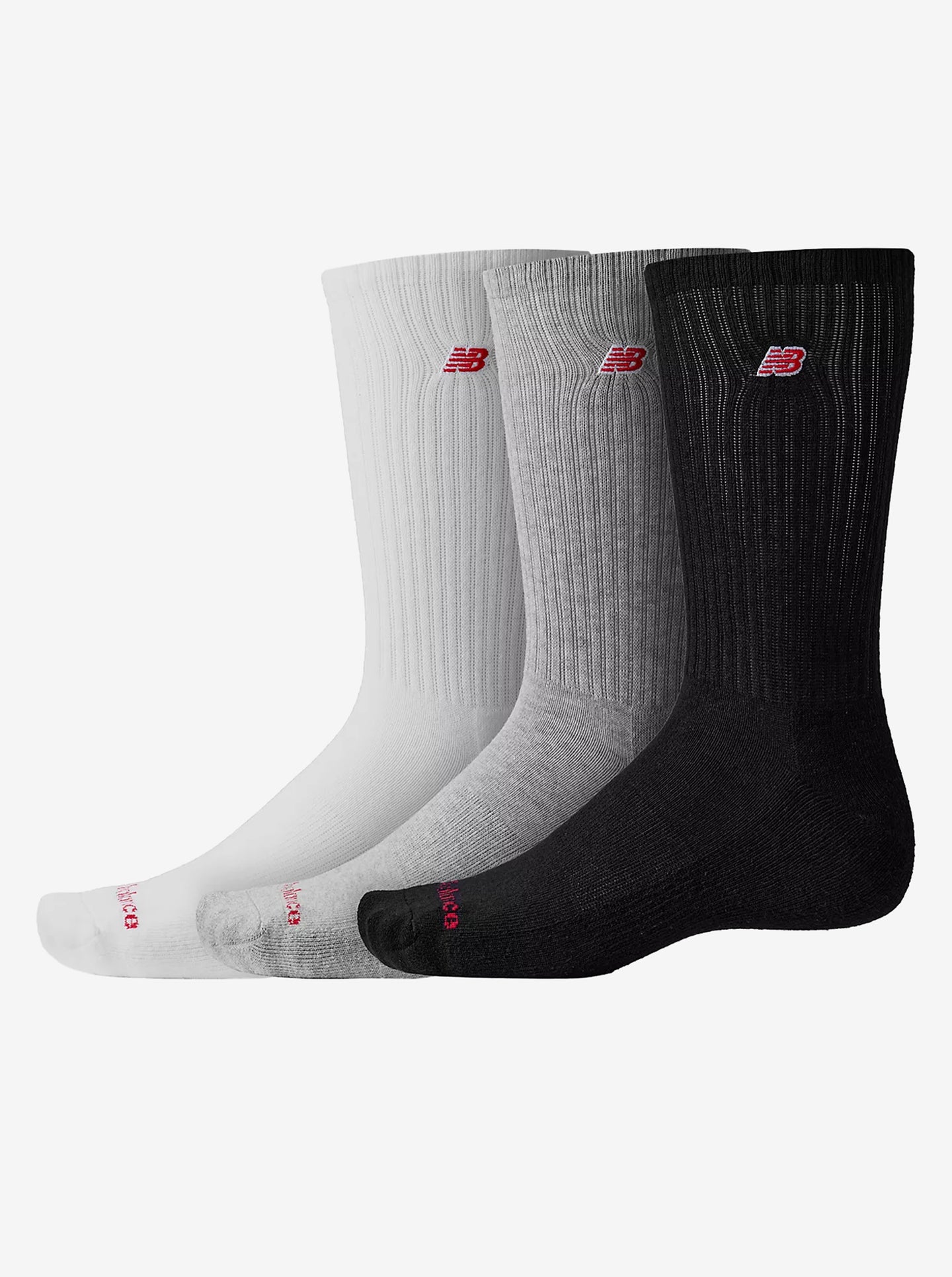 Patch Logo Crew Socks 3 Pack