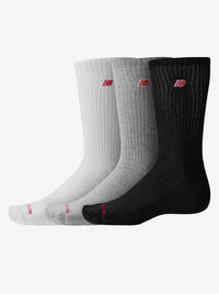 Patch Logo Crew Socks 3 Pack