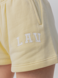 Applique Fleece Short