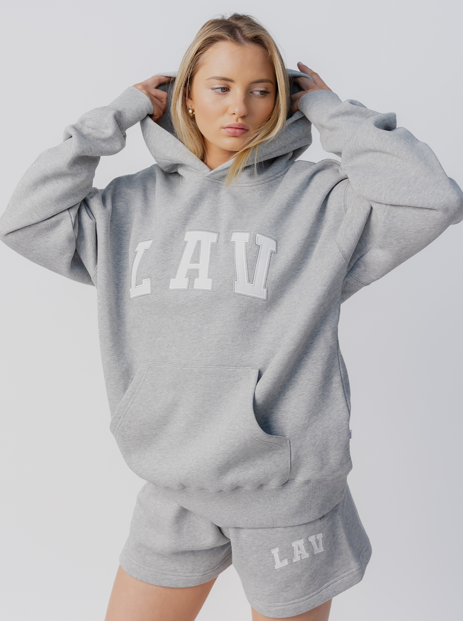 LAV Applique Hoodie