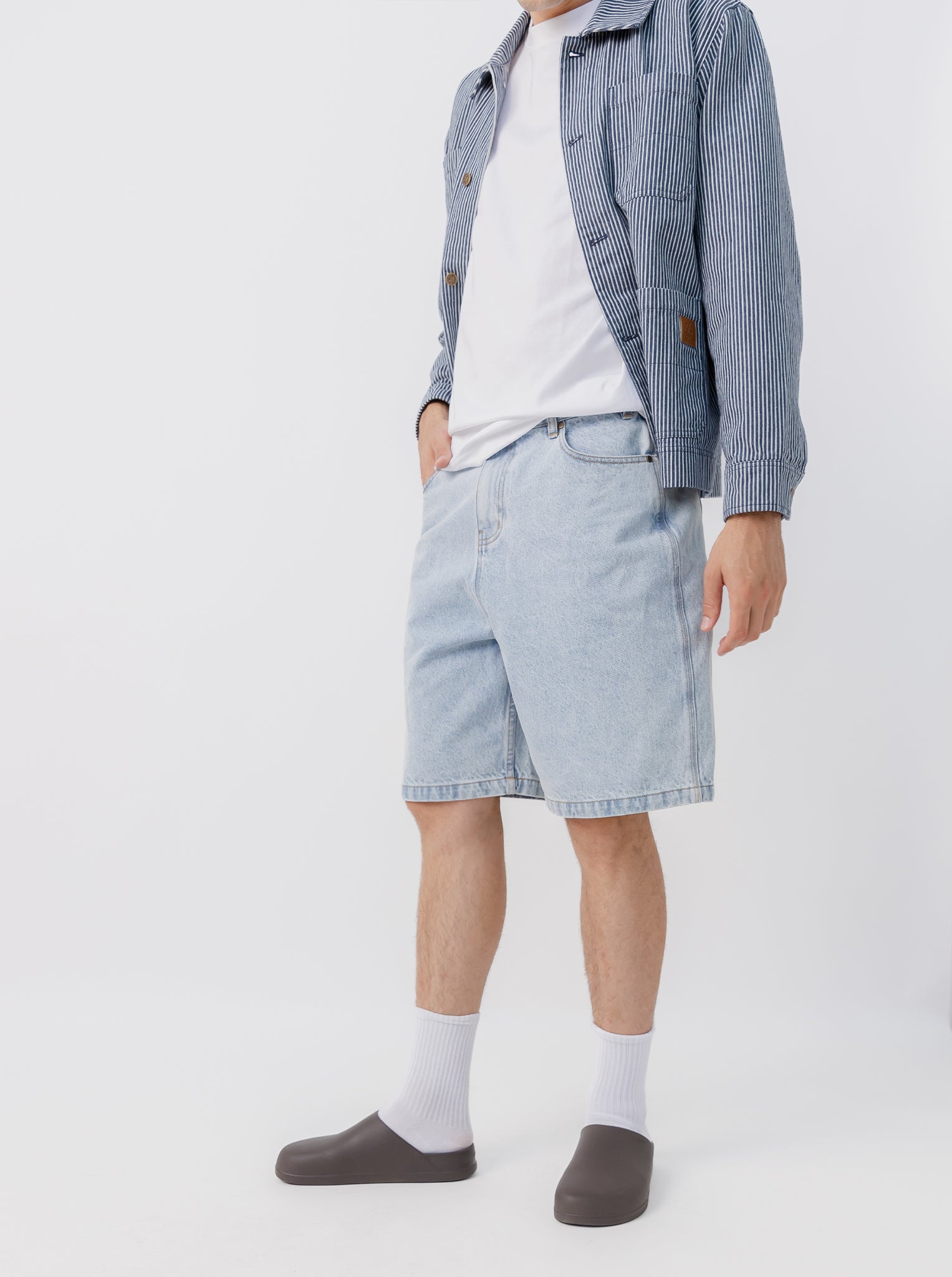 Baggy Denim Shorts