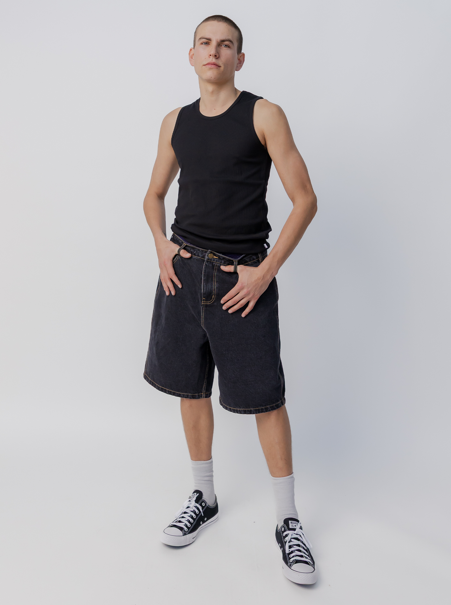 Baggy Denim Short