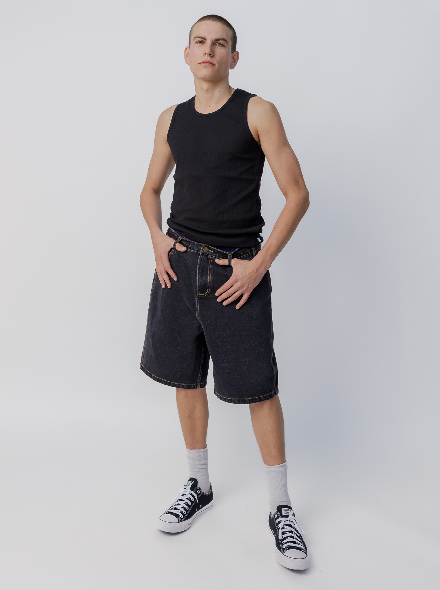 Baggy Denim Short