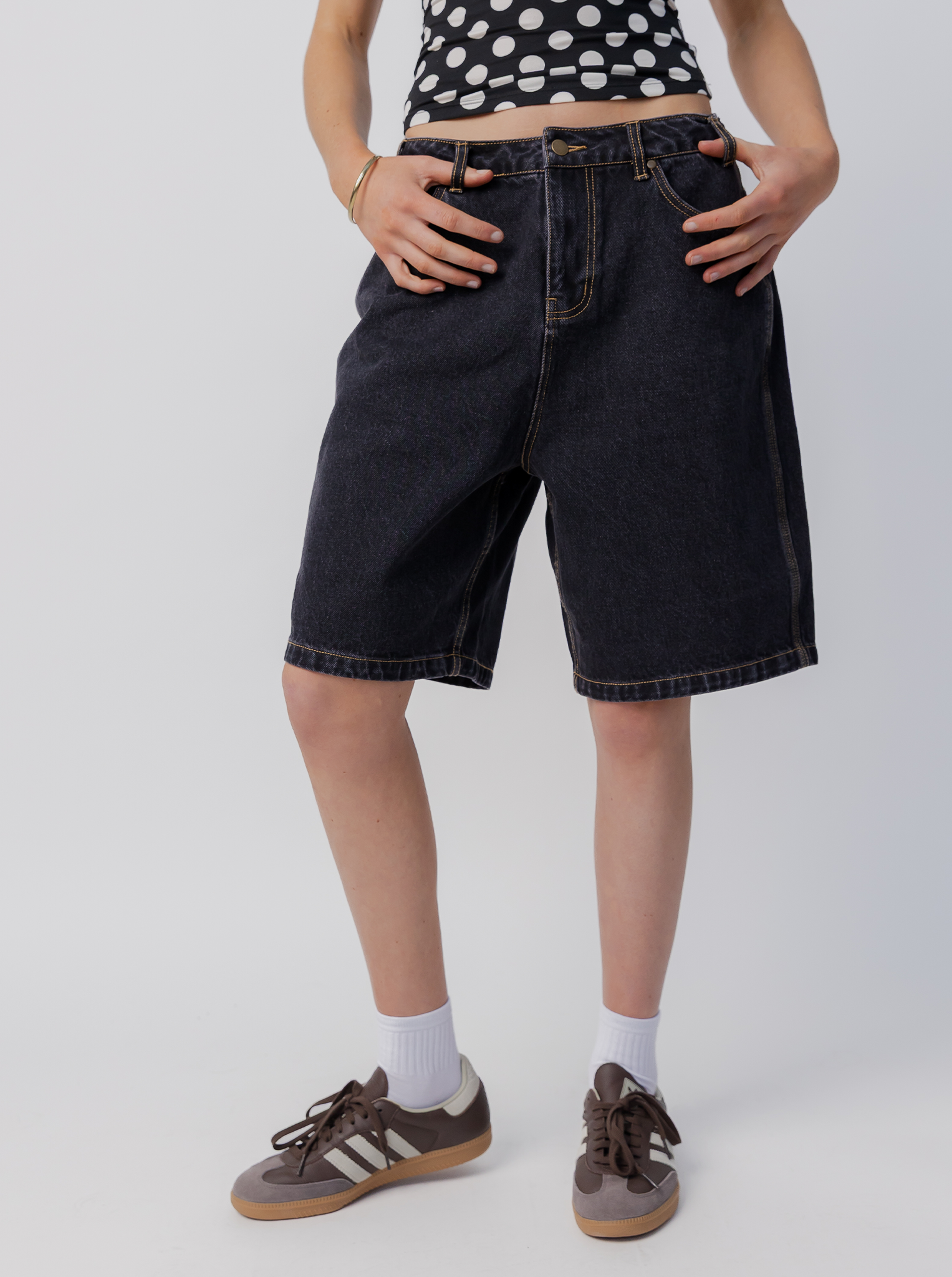 Baggy Denim Short