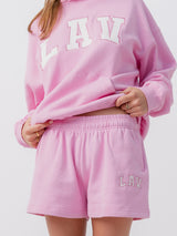 Applique Fleece Shorts