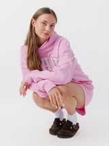Applique Fleece Shorts