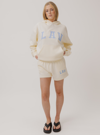 Applique Fleece Short