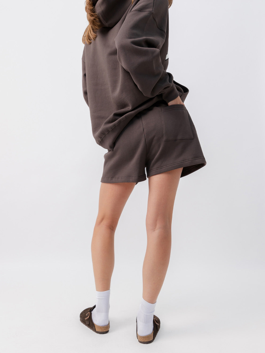 Applique Fleece Shorts