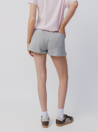 Applique Fleece Short