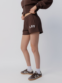 Applique Fleece Short