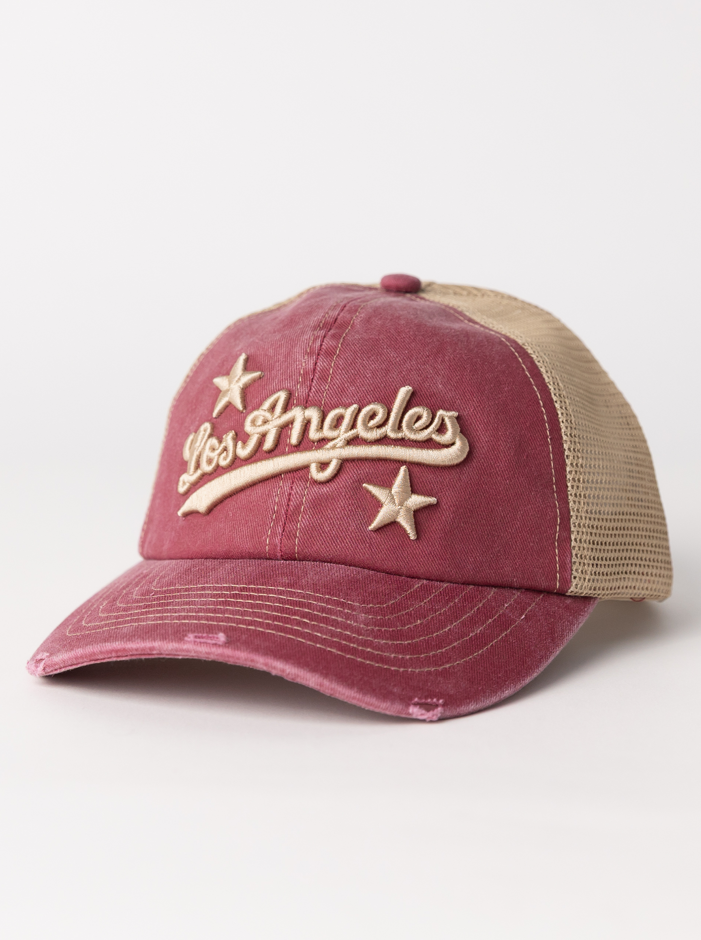 Star Distressed Trucker Cap