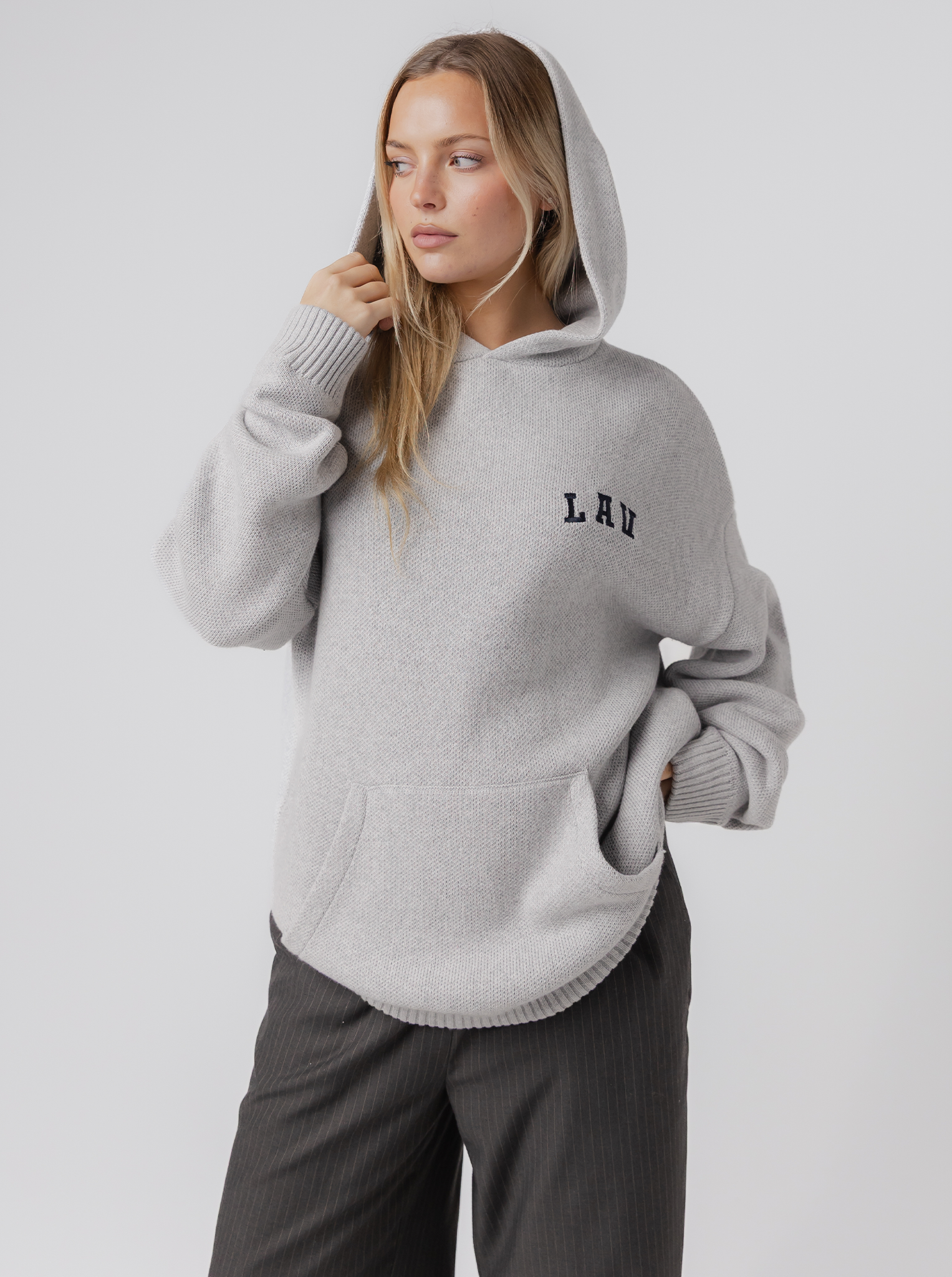Knit Hoodie
