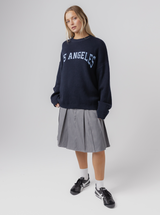 Varsity Applique Knit