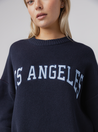 Varsity Applique Knit