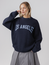 Varsity Applique Knit