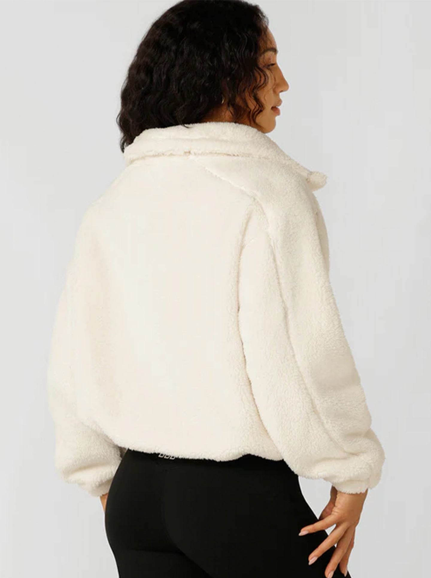 Everyday Teddy Quarter Zip Sweat