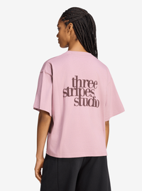 3-Stripes Studio Boyfriend Tee