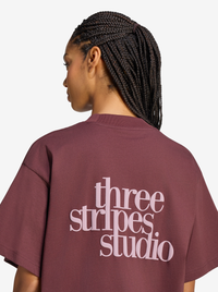 3-Stripes Studio Boyfriend Tee