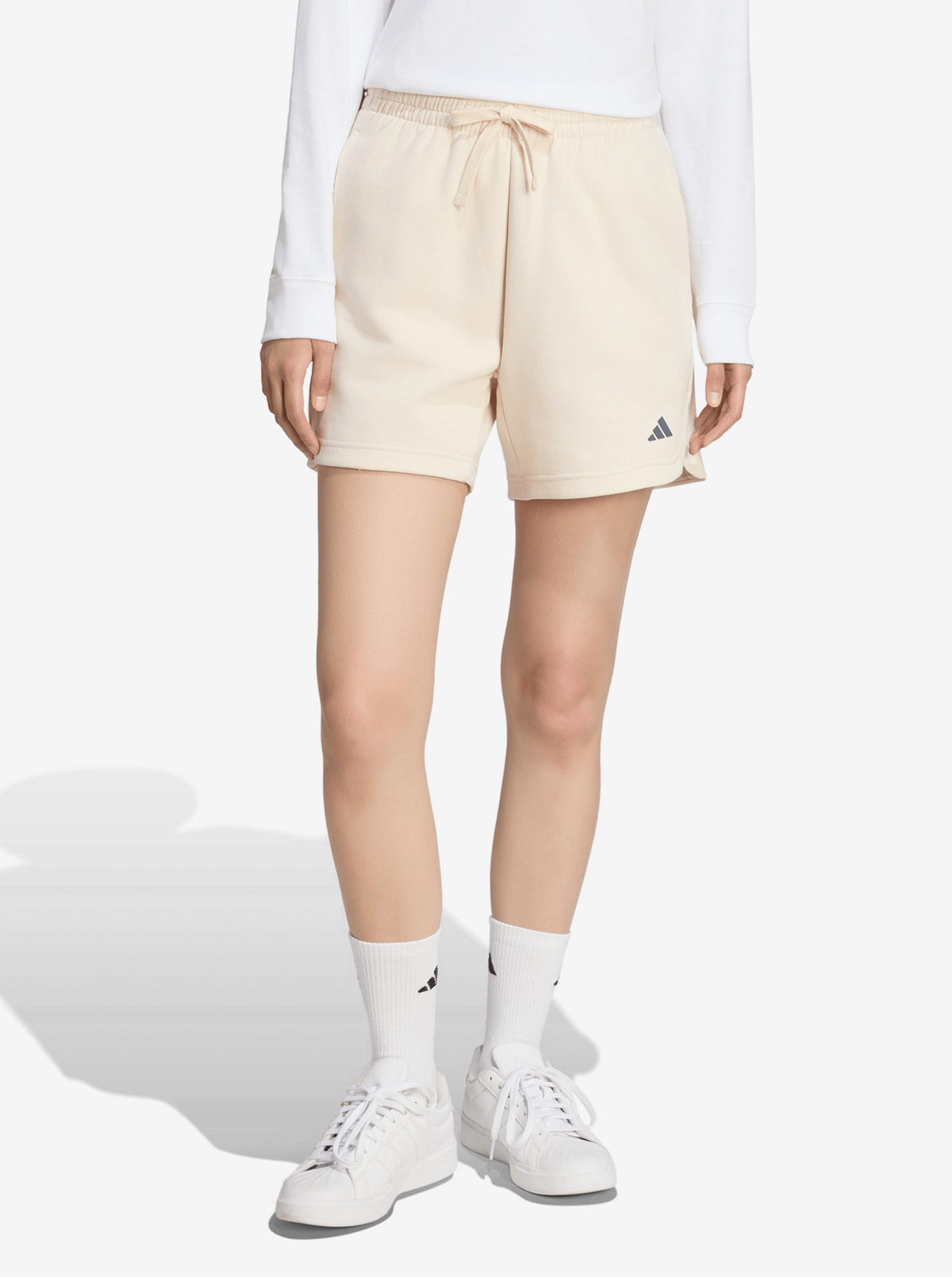 3-Stripes Studio Fleece Loose Shorts